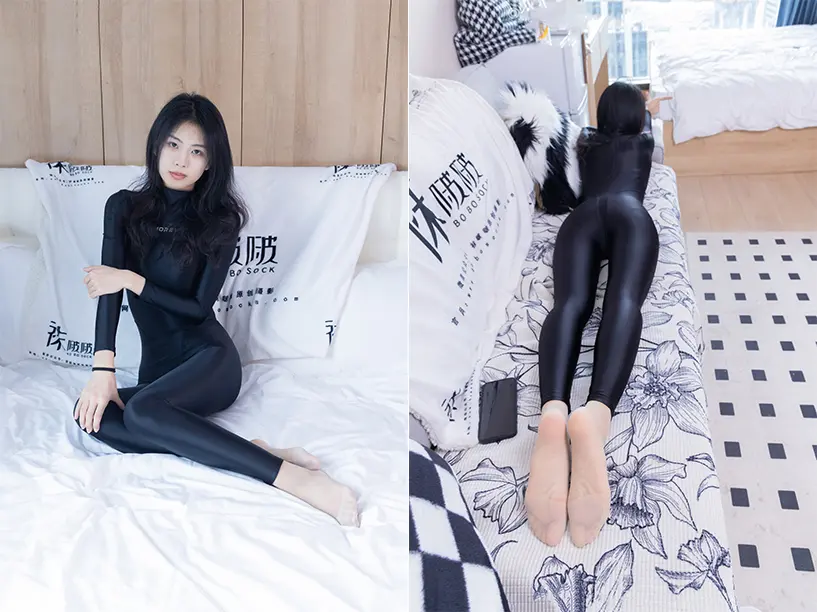 BoBoSocks袜啵啵 – 奶油-高跟长靴、肉丝（脚尖加固款）、连体泳衣裤里丝（超长花絮版）