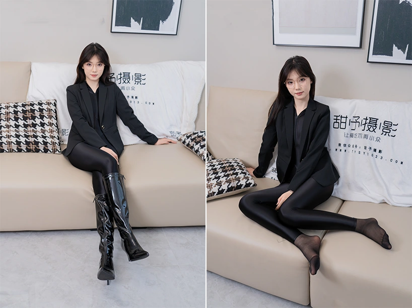 甜予摄影 – 璇璇-长靴、黑丝