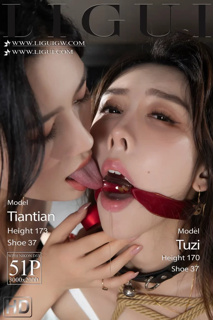 【Ligui丽柜】2025年6月6日 黑白交织-迷情束缚 [51P43MB]