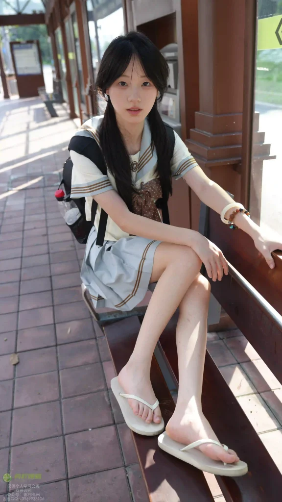 青柠映画 – 阿慌 JK公交站,写真&视频打包下载