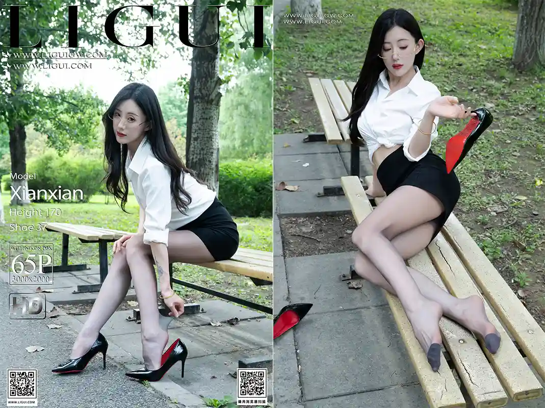 [Ligui丽柜] 2026年07月10日 夏日里的黑丝倩影Xianxian[66P]