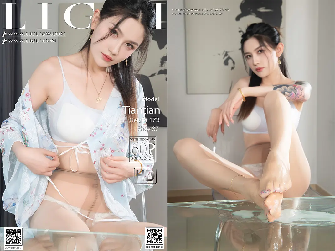 [Ligui丽柜] 2026年08月14日更新 私人定制 淫液玉足肉丝交融Tiantian[61P]