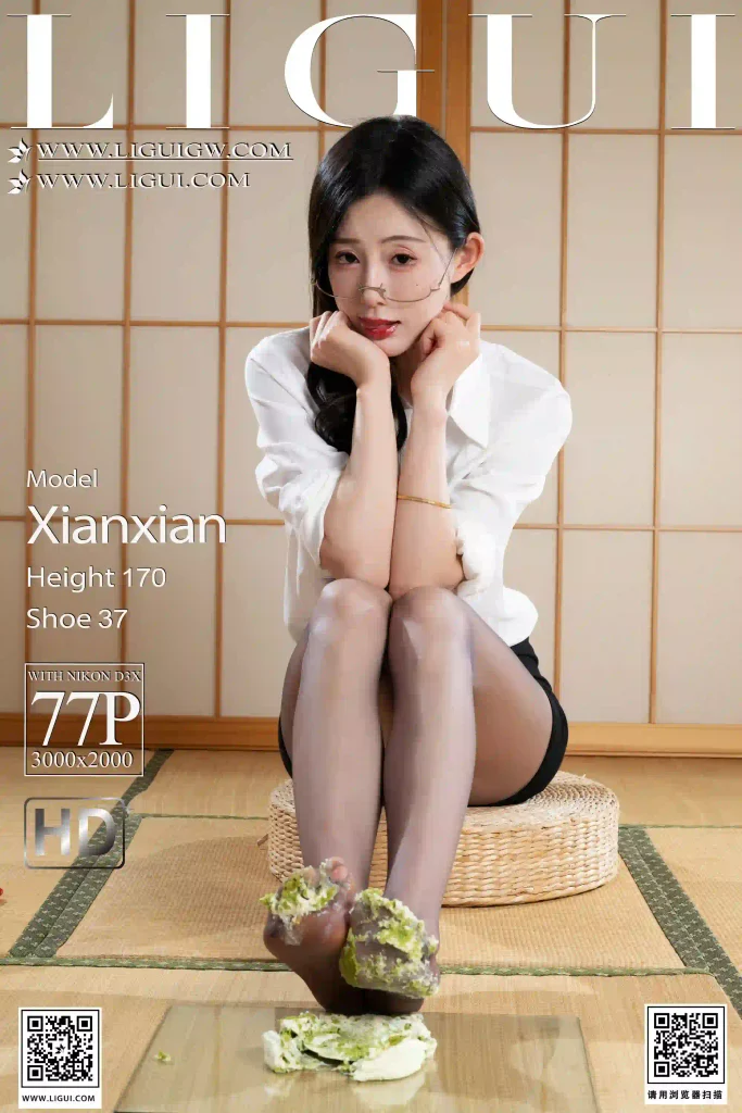 [Ligui丽柜] 2026.09.25_职场纤足踏甜霜_Xianxian