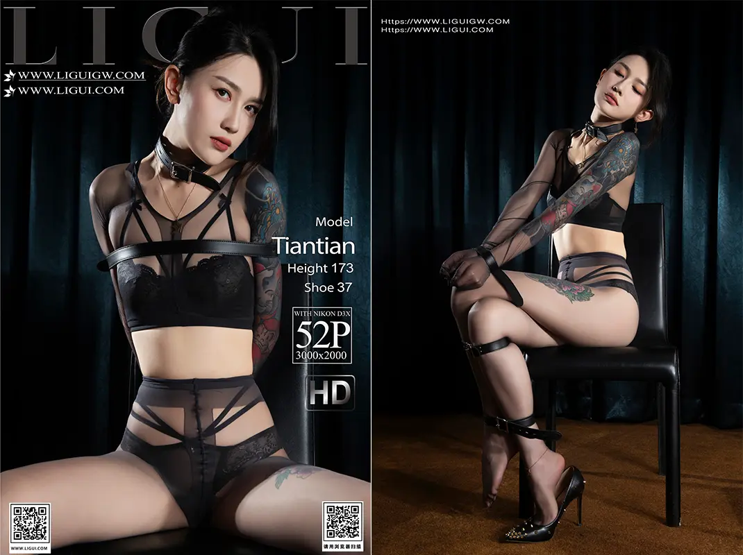 [Ligui丽柜]_2026.10.02_私人定制 黑皮艳缚_Tiantian_[53P]